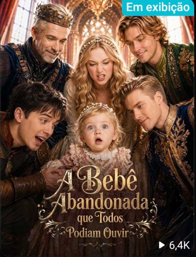 Capa da minisserie A Bebê Abandonada que Todos Podiam Ouvir