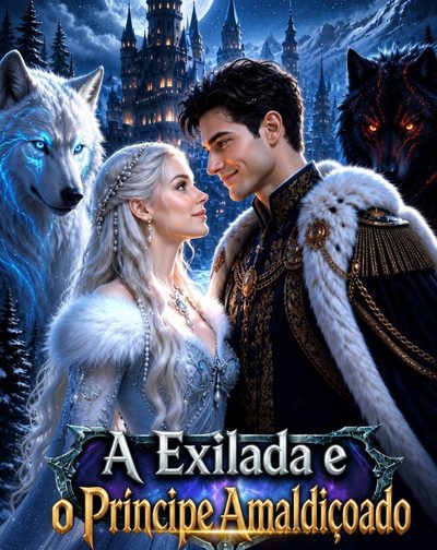 Capa da miniss&eacute;rie A Exilada e o Príncipe Amaldiçoado