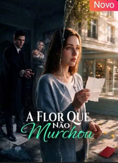 Capa da miniss&eacute;rie A Flor que Não Murchou