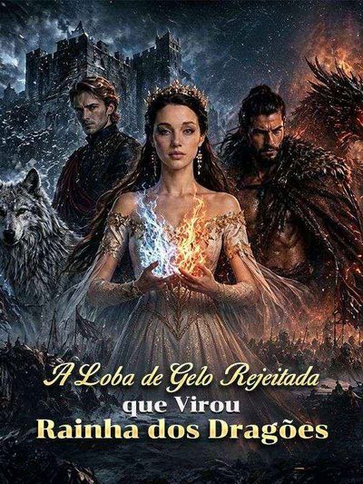 Capa da minisserie A Loba de Gelo Rejeitada que Virou Rainha dos Dragões