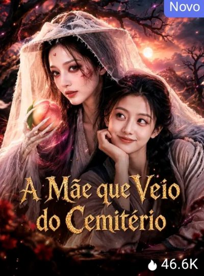 Capa da miniss&eacute;rie A Mãe que Veio do Cemitério