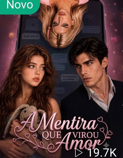 Capa da miniss&eacute;rie A Mentira que Virou Amor