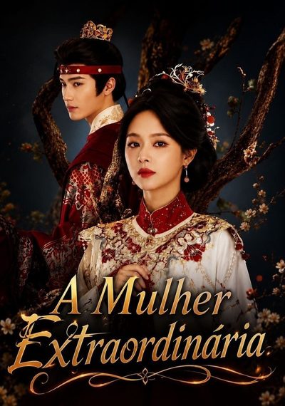 Capa da miniss&eacute;rie A Mulher Extraordinária