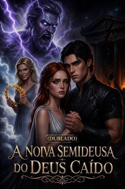 Capa da miniss&eacute;rie A Noiva Semideusa do Deus Caído