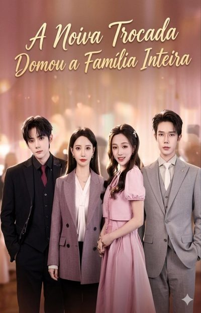 Capa da minisserie A Noiva Trocada Domou a Família Inteira