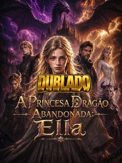 Capa da miniss&eacute;rie A Princesa Dragão Abandonada Ella dublado