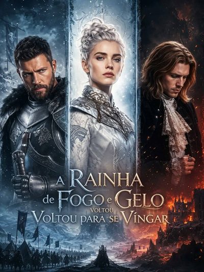 Capa da miniss&eacute;rie A Rainha do Fogo e Gelo Voltou para Se Vingar a Rainha do Fogo e do Gelo