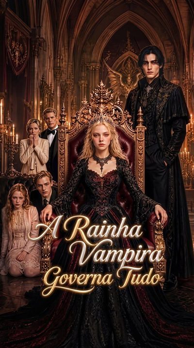Capa da miniss&eacute;rie A Rainha Vampira Governa Tudo Morri Traída e Renasci Como Rainha Vampira
