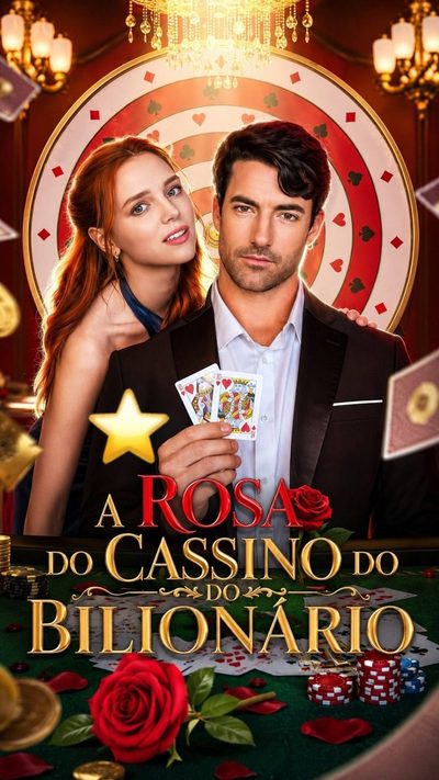 Capa da miniss&eacute;rie A Rosa do Cassino do Bilionário the Billionaire's Casino Rose