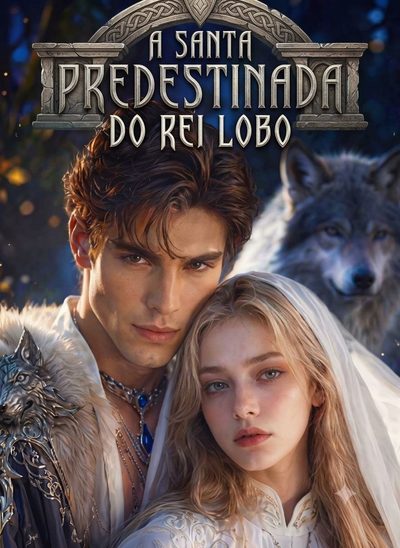 Capa da miniss&eacute;rie A Santa Predestinada do Rei Lobo