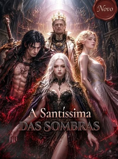 Capa da miniss&eacute;rie A Santíssima das Sombras