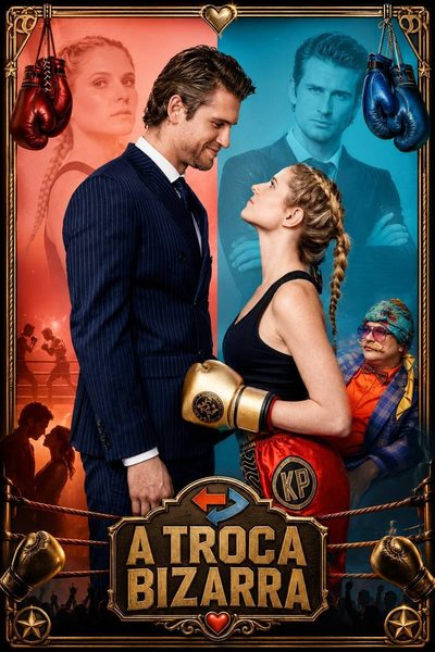 Capa da miniss&eacute;rie A Troca Bizarra