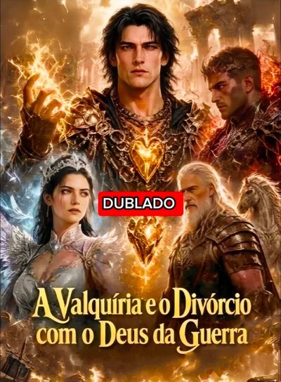 Capa da miniss&eacute;rie A Valquíria É o Divórcio com o Deus da Guerra
