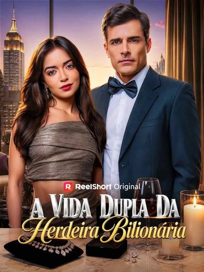 Capa da minisserie A Vida Dupla da Herdeira Bilionária
