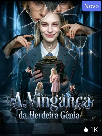 Capa da minisserie A Vingança da Herdeira Gênia