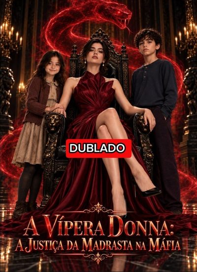 Capa da miniss&eacute;rie A Vípera Donna: a Justiça da Madrasta na Máfia