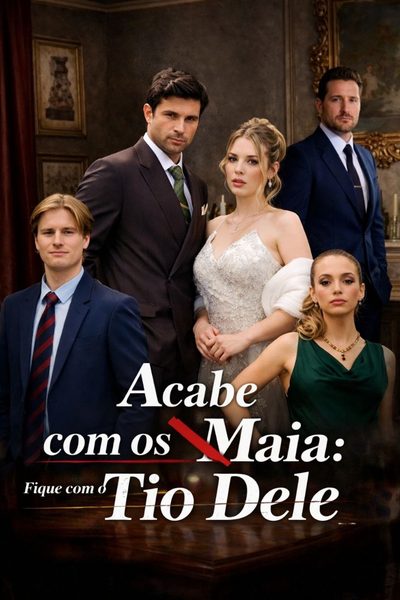 Capa da minisserie Acabe com os Maia: Fiquei com o Tio Dele