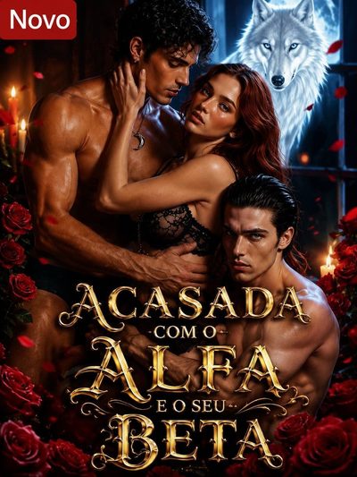 Capa da minisserie Acasalada com o Alfa e o Seu Beta