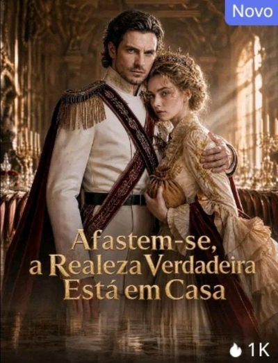 Capa da miniss&eacute;rie Afaste-se a Realeza Verdadeira Está em Casa