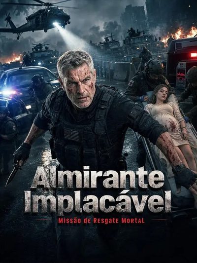 Capa da miniss&eacute;rie Almirante Implacável Missão de Resgate Mortal