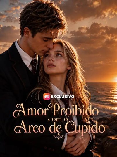 Capa da miniss&eacute;rie Amor Proibido com Arco de Cupido