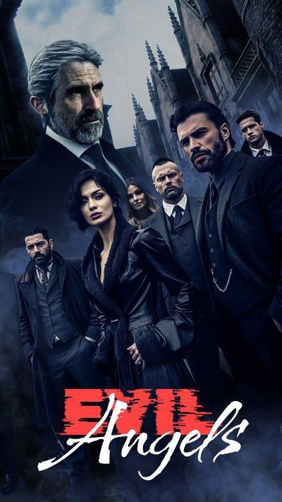 Capa da minisserie Anjos Malvados Evil Angels