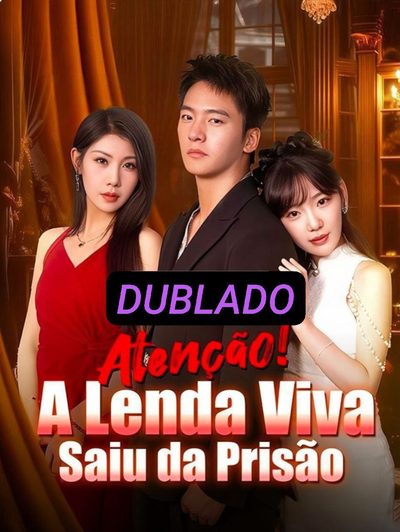 Capa da minisserie Atenção a Lenda Viva Saiu da Prisão