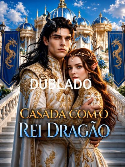 Capa da miniss&eacute;rie Casada com o Rei Dragão -