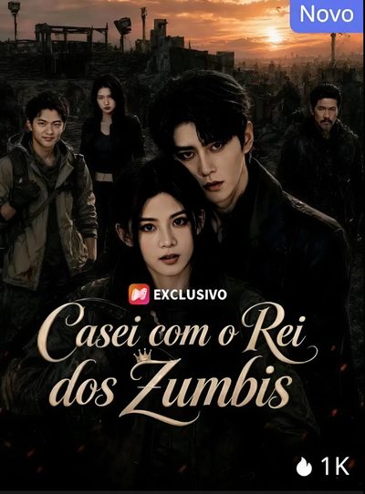Capa da miniss&eacute;rie Casei com o Rei dos Zumbis