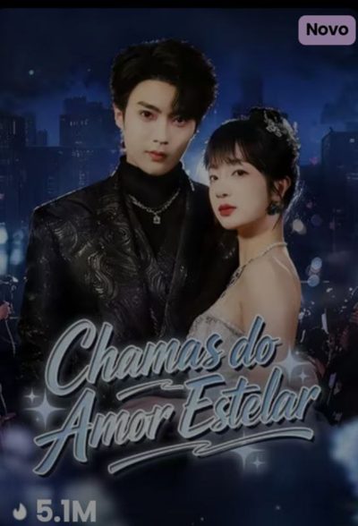 Capa da minisserie Chamas do Amor Estelar