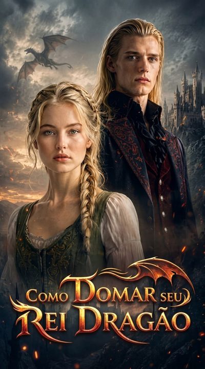Capa da minisserie Como Domar Seu Rei Dragão