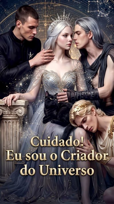Capa da minisserie Cuidado! Eu Sou o Criador do Universo