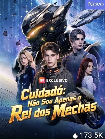 Capa da miniss&eacute;rie Cuidado: Não Sou Apenas o Rei dos Mechas