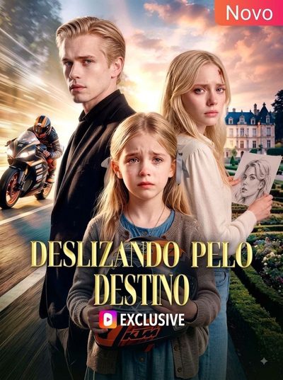 Capa da miniss&eacute;rie Deslizando Pelo Destino