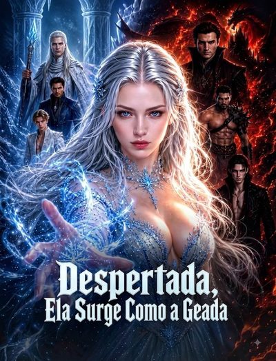 Capa da miniss&eacute;rie Despertada, Ela Surge Como a Geada