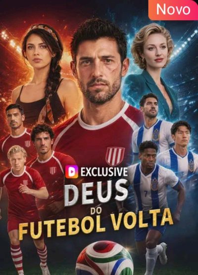 Capa da miniss&eacute;rie Deus do Futebol Volta