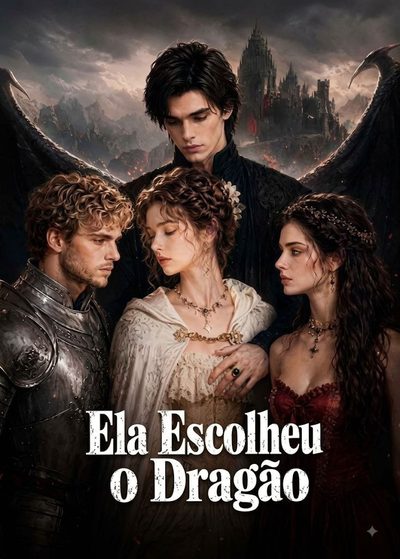 Capa da miniss&eacute;rie Ela Escolheu o Dragão