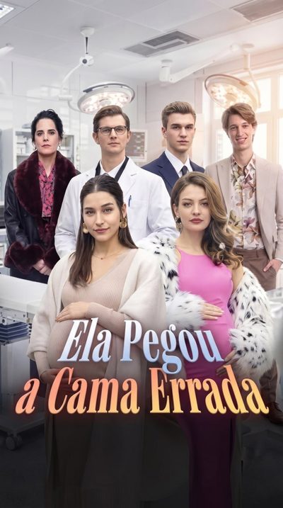 Capa da minisserie Ela Pegou a Cama Errada