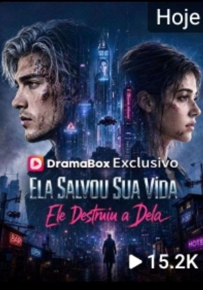 Capa da miniss&eacute;rie Ela Salvou Sua Vida Ele Destruiu a Dela