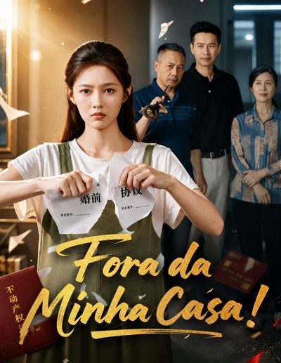 Capa da miniss&eacute;rie Fora da Minha Casa! Me Expulsaram da Minha Casa