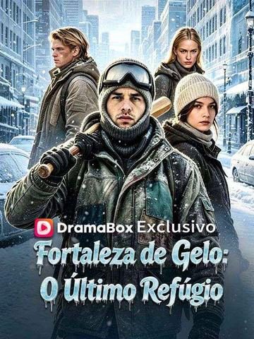 Capa da miniss&eacute;rie Fortaleza de Gelo: o Úlitmo Refúgio -