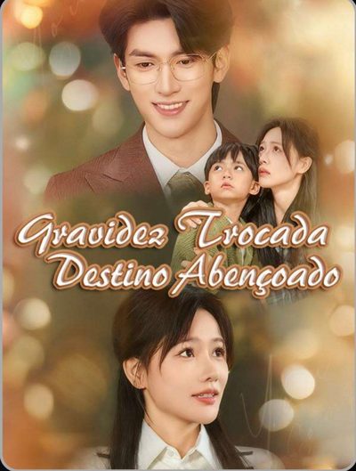 Capa da minisserie Gravidez Trocada Destino Abençoado