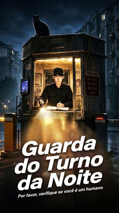Capa da minisserie Guarda do Turno da Noite por Favor , Verifique Se Você É Um Humano