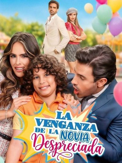 Capa da minisserie La Venganza de La Novia Despreciada a Vingança da Noiva Desprezada