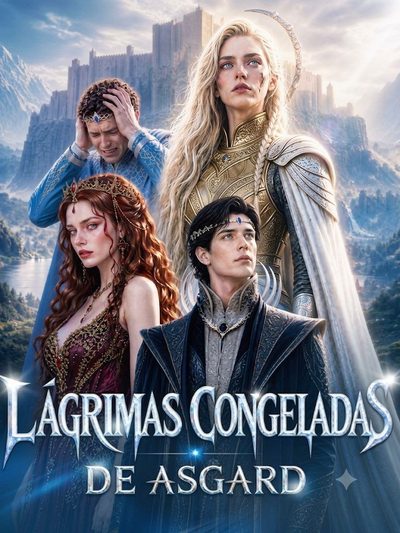 Capa da miniss&eacute;rie Lágrimas Congeladas de Asgard -