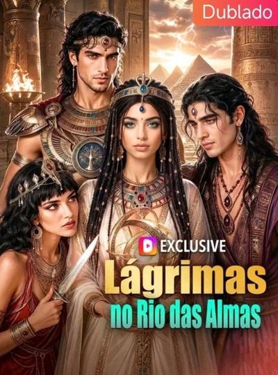 Capa da miniss&eacute;rie Lágrimas no Rio das Almas