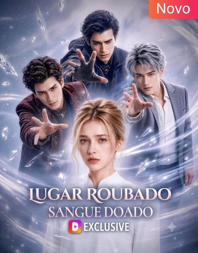 Capa da miniss&eacute;rie Lugar Roubado Sangue Doado -