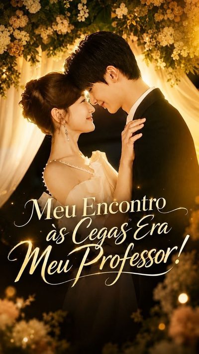 Capa da miniss&eacute;rie Meu Encontro Ás Cegas Era Meu Professor