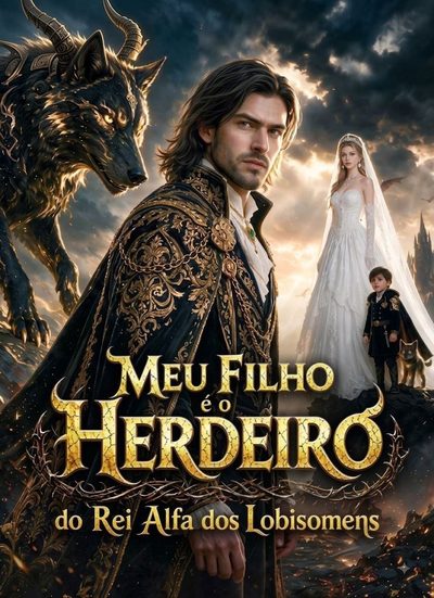 Capa da miniss&eacute;rie Meu Filho É o Herdeiro do Rei Alfa dos Lobisomens