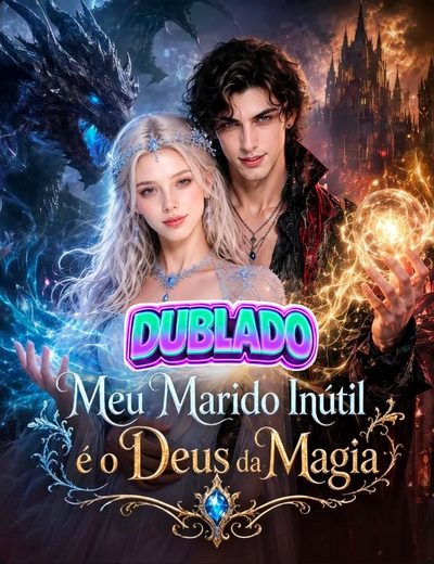 Capa da miniss&eacute;rie Meu Marido Inútil É o Deus da Magia